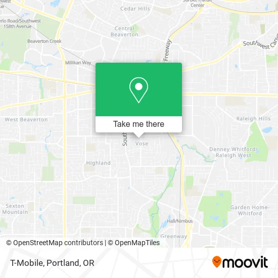 T-Mobile map