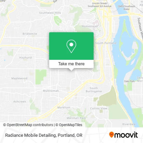 Radiance Mobile Detailing map