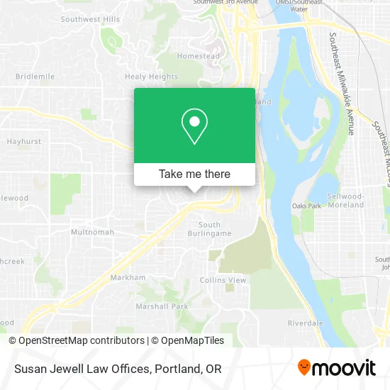 Mapa de Susan Jewell Law Offices