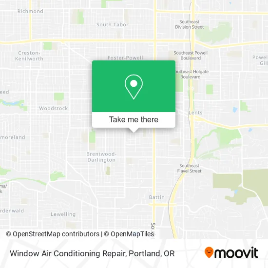 Window Air Conditioning Repair map