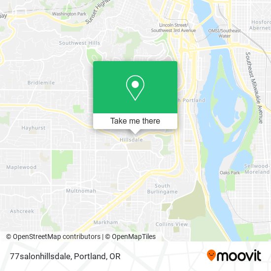 Mapa de 77salonhillsdale
