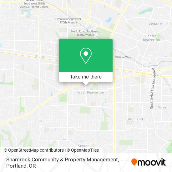 Mapa de Shamrock Community & Property Management