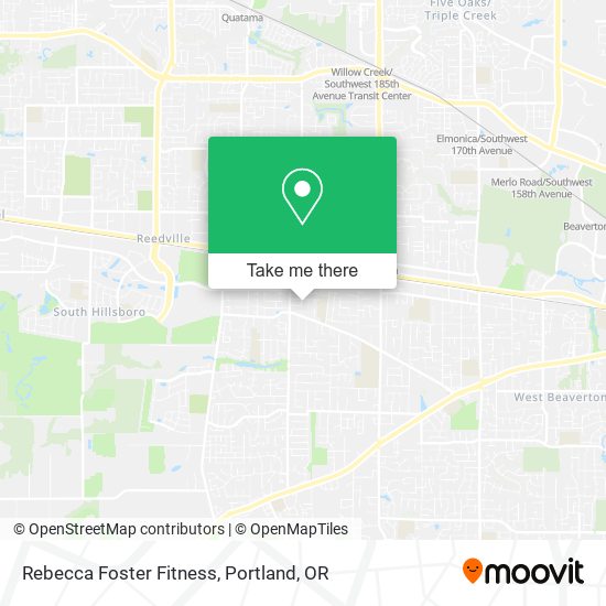 Mapa de Rebecca Foster Fitness