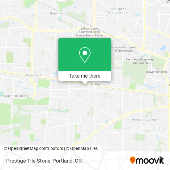 Prestige Tile Stone map