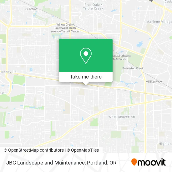 JBC Landscape and Maintenance map