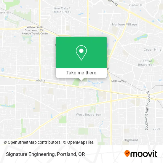 Signature Engineering map