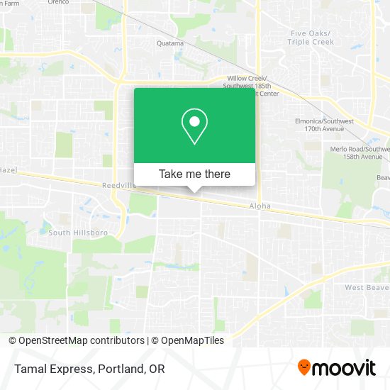 Tamal Express map