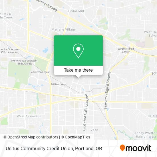 Unitus Community Credit Union map