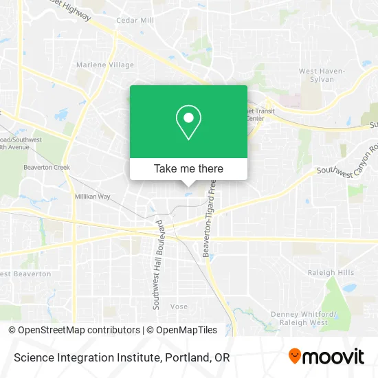Science Integration Institute map