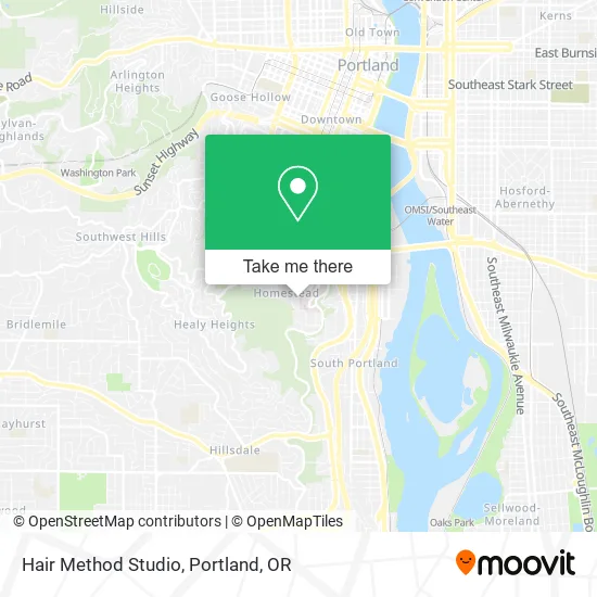 Hair Method Studio map