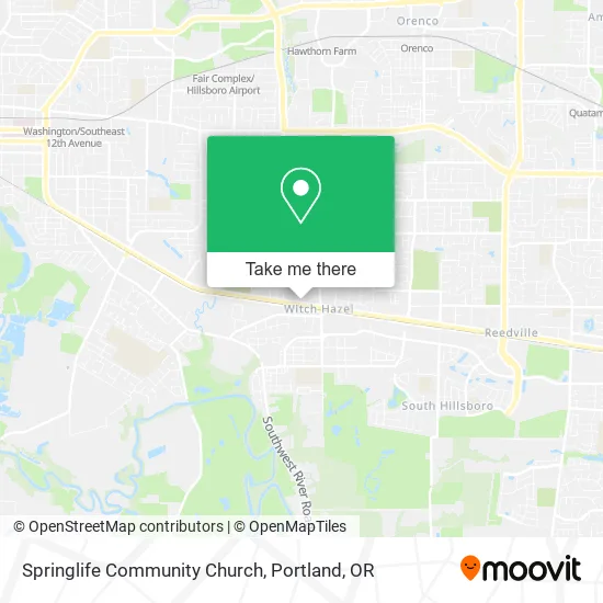 Springlife Community Church map