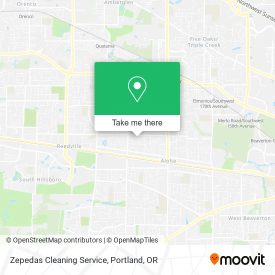 Mapa de Zepedas Cleaning Service