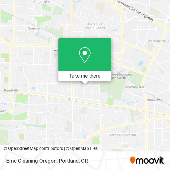 Mapa de Emc Cleaning Oregon