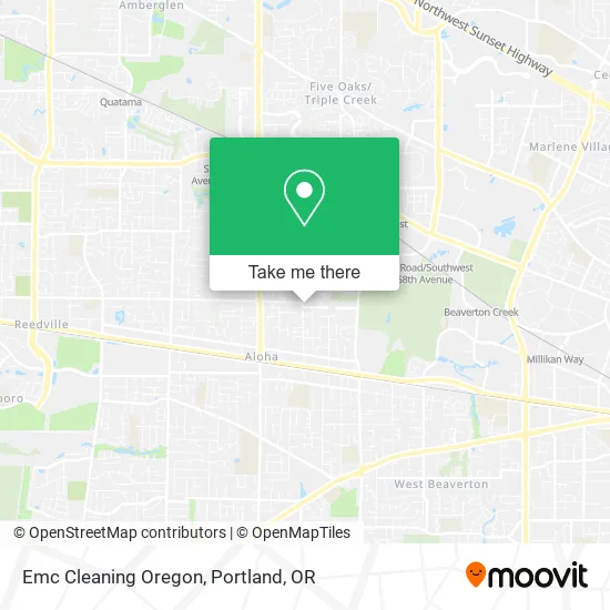 Emc Cleaning Oregon map