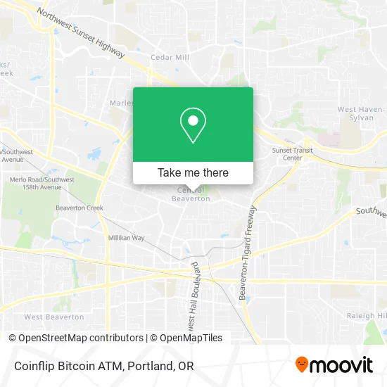 Coinflip Bitcoin ATM map