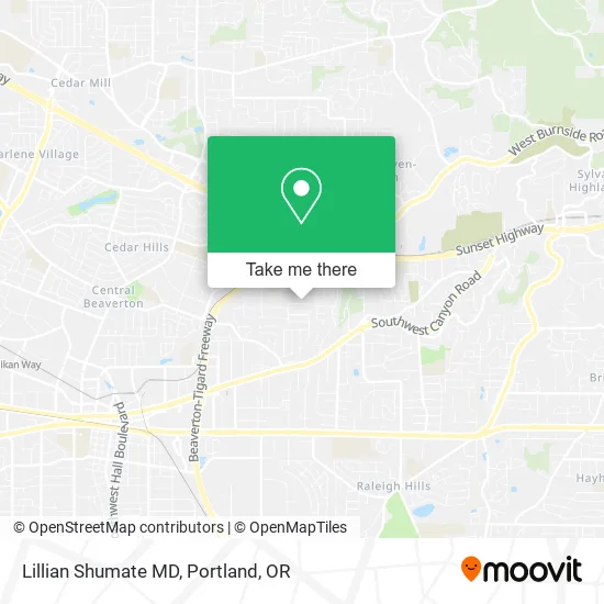 Lillian Shumate MD map