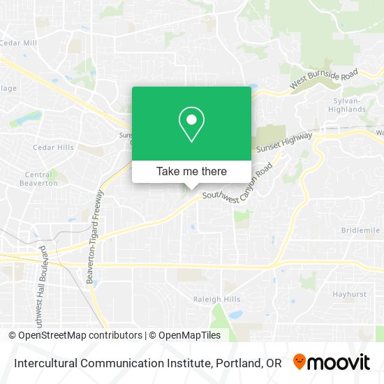 Mapa de Intercultural Communication Institute