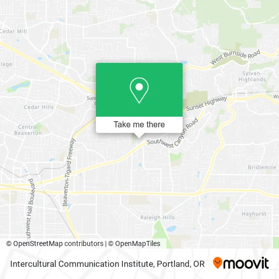 Intercultural Communication Institute map