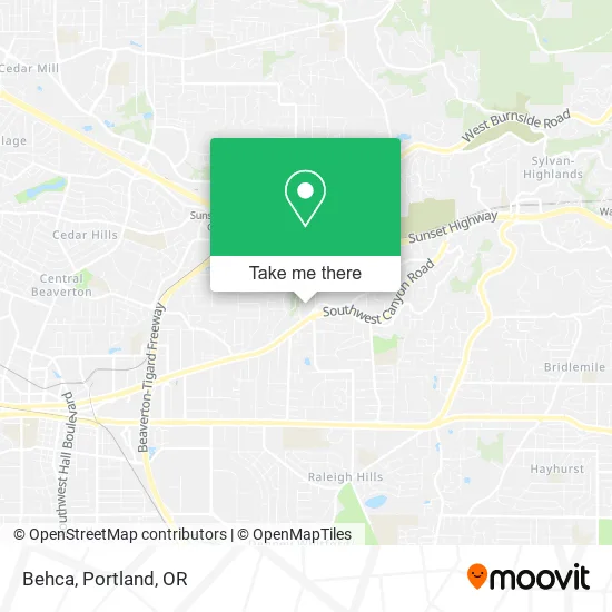 Behca map