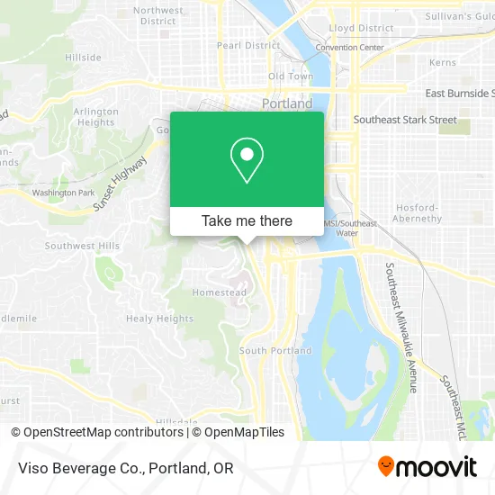 Mapa de Viso Beverage Co.