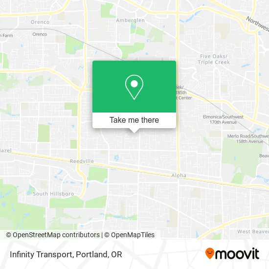 Mapa de Infinity Transport