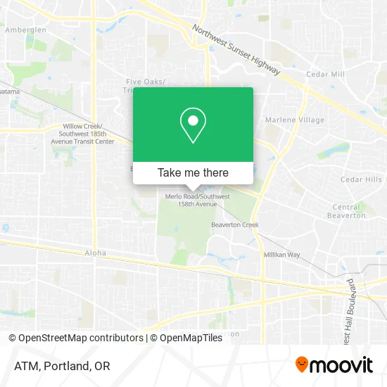 ATM map