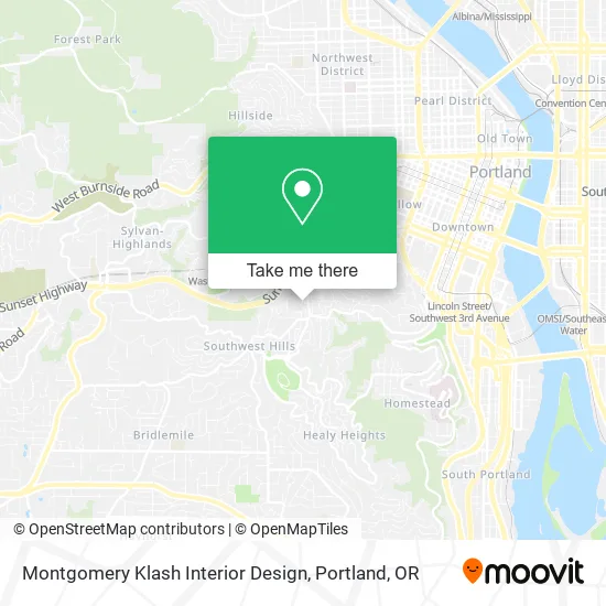 Montgomery Klash Interior Design map