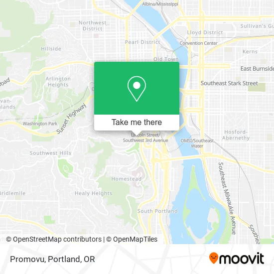 Promovu map