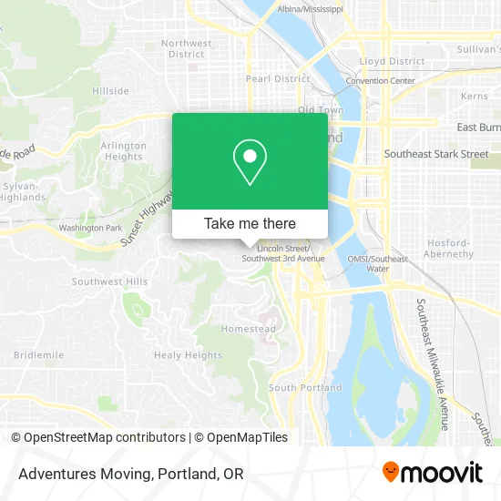 Adventures Moving map