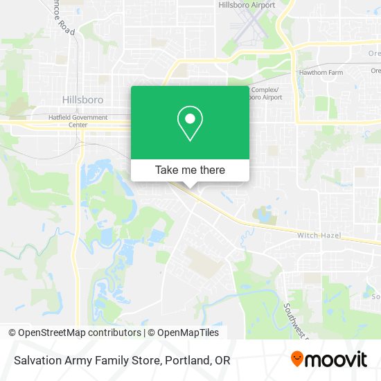 Mapa de Salvation Army Family Store