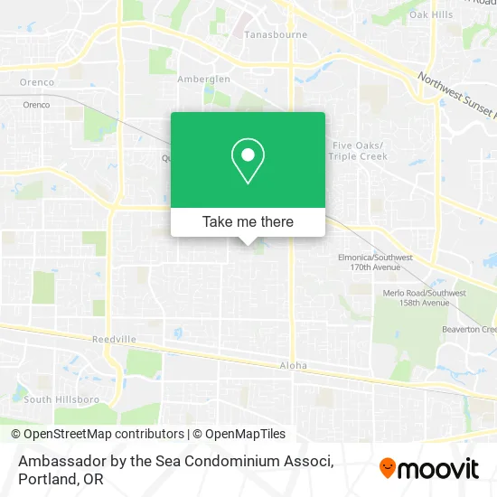 Ambassador by the Sea Condominium Associ map