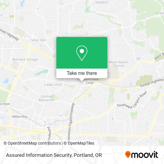Assured Information Security map