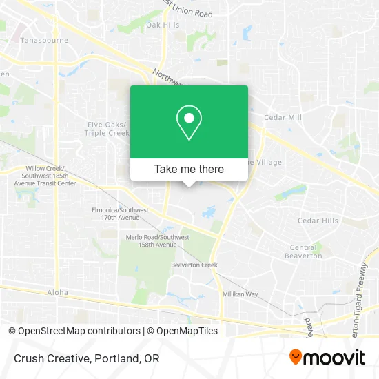 Mapa de Crush Creative