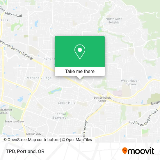 Mapa de TPD