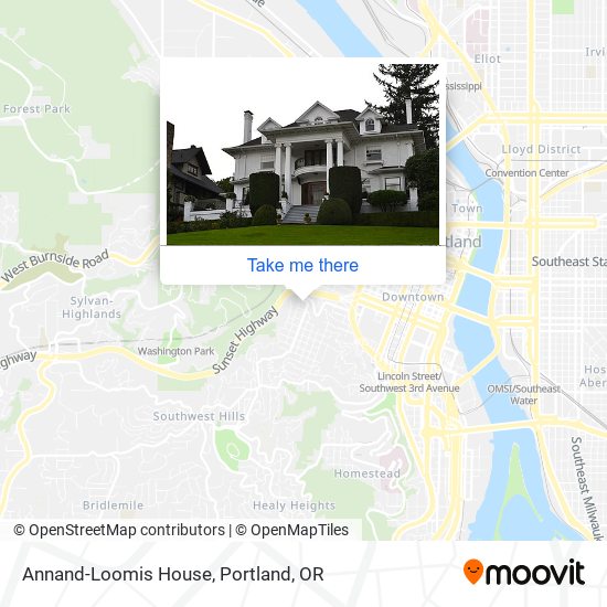 Annand-Loomis House map