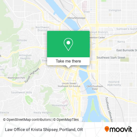 Mapa de Law Office of Krista Shipsey