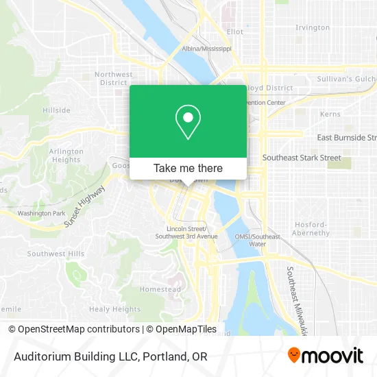 Auditorium Building LLC map