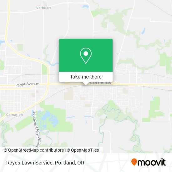 Mapa de Reyes Lawn Service