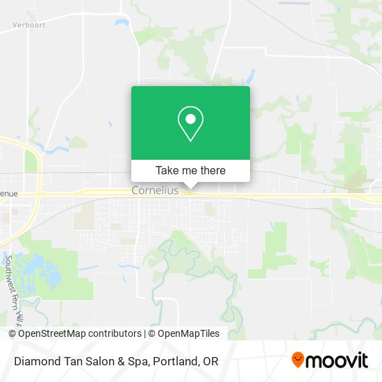 Diamond Tan Salon & Spa map