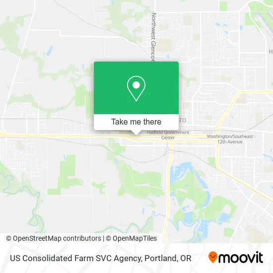 Mapa de US Consolidated Farm SVC Agency