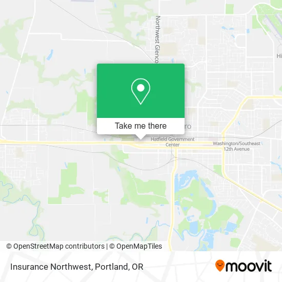 Insurance Northwest map