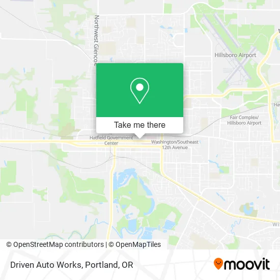 Driven Auto Works map