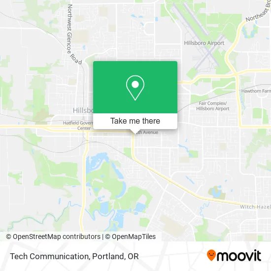 Tech Communication map