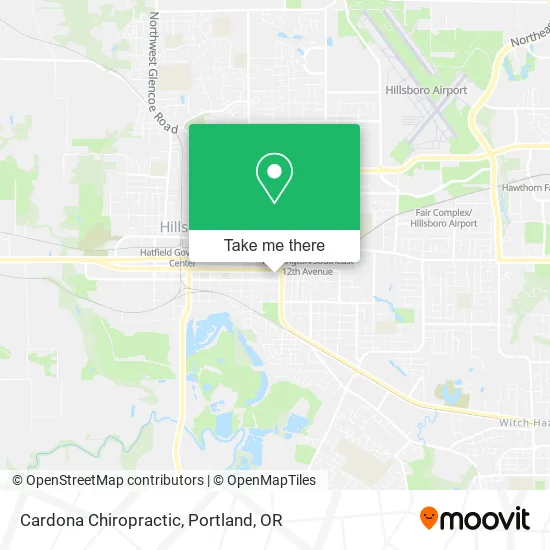 Cardona Chiropractic map