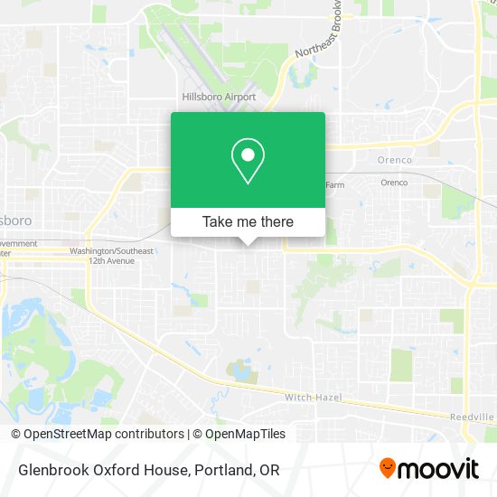 Mapa de Glenbrook Oxford House