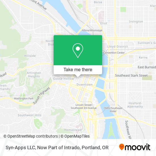 Mapa de Syn-Apps LLC, Now Part of Intrado