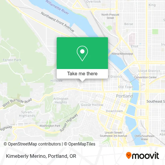 Kimeberly Merino map