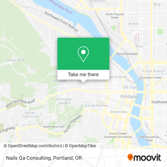 Mapa de Nails Qa Consulting