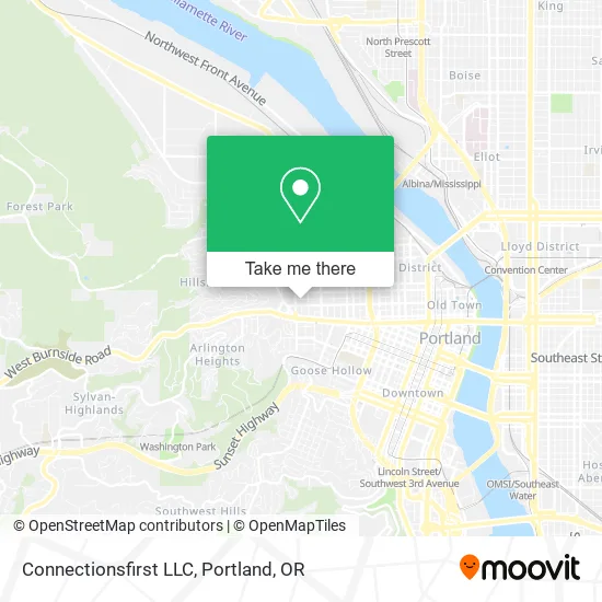 Connectionsfirst LLC map