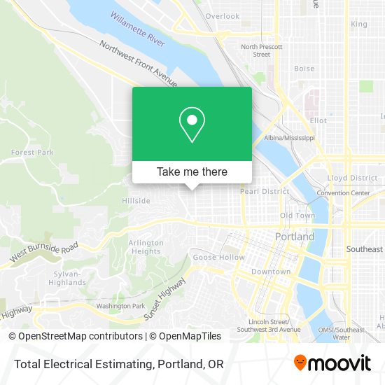 Total Electrical Estimating map